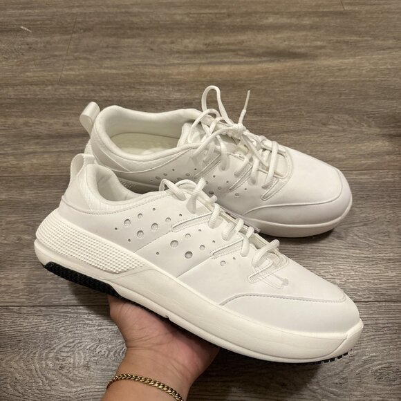 Crocs Men On The Clock Work Sneakers Atmosphere White  US 12.5 main image 9